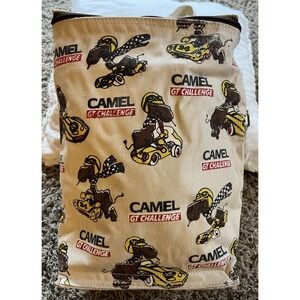 Vintage Camel Cigarettes Challenge Canvass Insulated Bag 12" x 9" 4"